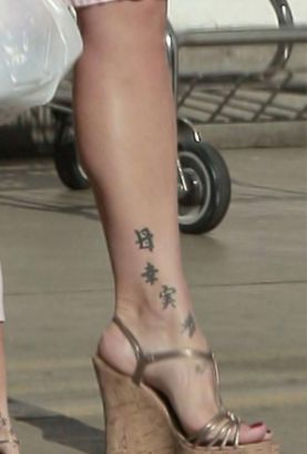 Ankle Tattoo Design
